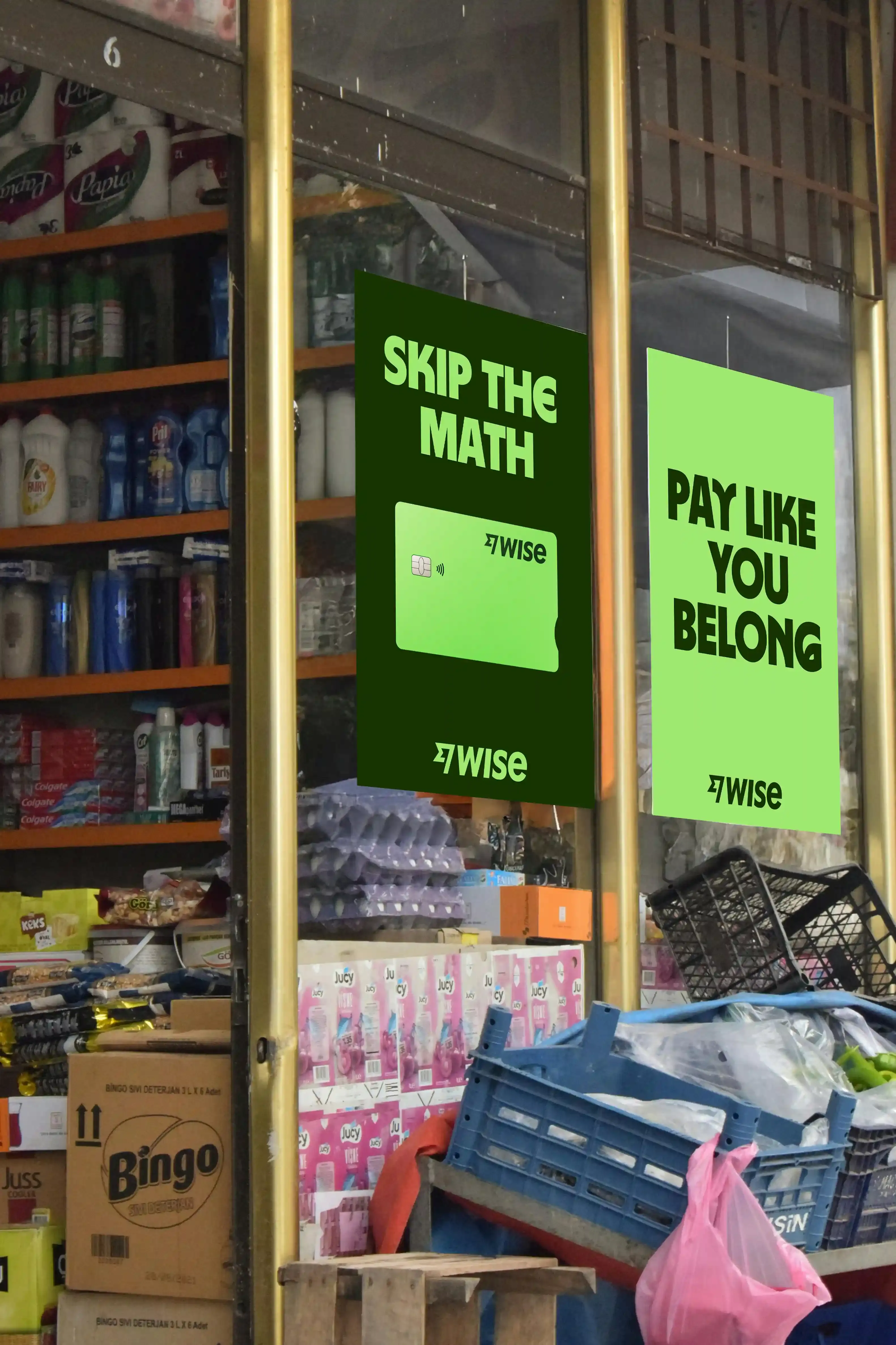 Wise in-store activation display